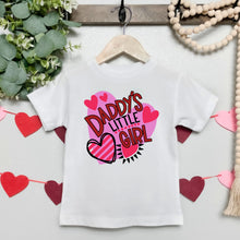 Load image into Gallery viewer, Valentine's Day SVG / Daddy's Little Girl SVG / Valentine / Hearts / Cut File / Clip Art / Southern Spark / SVG PNG EPS PDF JPG DXF
