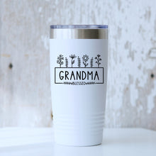 Load image into Gallery viewer, Mother's Day Grandma SVG / Grandma With Flowers SVG / Hand Drawn Flowers / Cut File / Clip Art / Southern Spark / svg png eps pdf jpg dxf
