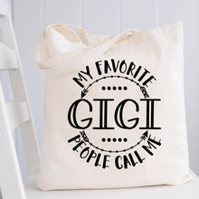 Load image into Gallery viewer, Mother's Day SVG / My Favorite People Call Me Gigi SVG / Grandmother SVG / Cut File / Clip Art / Southern Spark / svg png eps pdf jpg dxf