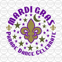 Load image into Gallery viewer, Mardi Gras SVG / Parade Dance Celebrate SVG / Let The Good Times Roll SVG / Cut File / Clip Art / Southern Spark / svg png eps pdf jpg dxf