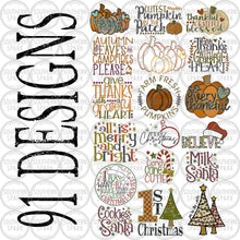 Load image into Gallery viewer, Holiday Bundle Valentine's Mardi St Patrick's Easter Mother's Father's 4th Of July Halloween Thanksgiving Christmas svg png eps pdf jpg dxf
