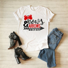 Load image into Gallery viewer, Mother's Day SVG / Bows And Arrows Mom Of Both SVG / Mom SVG / Mother / Cut File / Clip Art / Southern Spark /  svg png eps pdf jpg dxf
