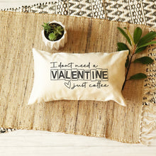 Load image into Gallery viewer, Valentine's Day SVG / I Don't Need A Valentine Just Coffee / Heart SVG / Cut File / Clip Art / Souther Spark / svg png eps pdf jpg dxf

