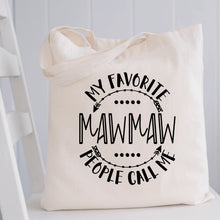 Load image into Gallery viewer, Mother's Day SVG / My Favorite People Call Me Mawmaw SVG / Grandmother SVG / Cut File / Clip Art / Southern Spark / svg png eps pdf jpg dxf
