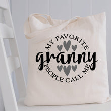 Load image into Gallery viewer, Mother's Day SVG / My Favorite People Call Me Granny SVG / Granny SVG / Cut File / Clip Art / Southern Spark / svg png eps pdf jpg dxf
