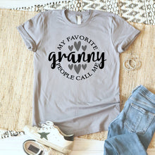 Load image into Gallery viewer, Mother's Day SVG / My Favorite People Call Me Granny SVG / Granny SVG / Cut File / Clip Art / Southern Spark / svg png eps pdf jpg dxf
