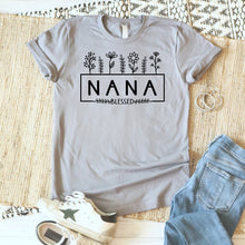 Load image into Gallery viewer, Mother's Day Nana SVG / Nana With Flowers SVG / Hand Drawn Flowers / Cut File / Clip Art / Southern Spark / svg png eps pdf jpg dxf
