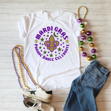 Load image into Gallery viewer, Mardi Gras SVG / Parade Dance Celebrate SVG / Let The Good Times Roll SVG / Cut File / Clip Art / Southern Spark / svg png eps pdf jpg dxf
