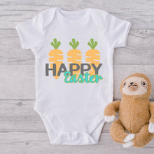 Load image into Gallery viewer, Easter SVG / Happy Easter Carrots SVG / Easter Bunny Carrots SVG / Bunny / Cut File / Clip Art / Southern Spark / svg png eps pdf jpg dxf
