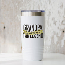 Load image into Gallery viewer, Father's Day SVG / Grandpa The Man The Myth The Legend SVG / Grandpa SVG / Cut File / Clip Art / Southern Spark /  svg png eps pdf jpg dxf
