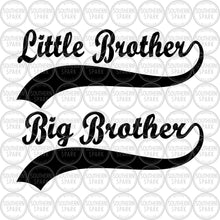 Load image into Gallery viewer, Bundle / Big Brother Little Brother / Sporty Bundle / Big Brother SVG / Little Brother SVG / Cut File / Clip Art / svg png eps pdf jpg dxf

