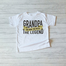 Load image into Gallery viewer, Father's Day SVG / Grandpa The Man The Myth The Legend SVG / Grandpa SVG / Cut File / Clip Art / Southern Spark /  svg png eps pdf jpg dxf
