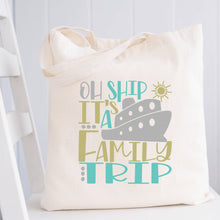 Load image into Gallery viewer, Oh Ship It's A Family Trip SVG / Family Cruise / Cruising / Cruise Ship / Clip Art / Cut File / Southern Spark / svg png eps pdf jpg dxf
